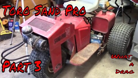 Repairing a Toro Sand Pro 14 Part 3. #Toro​ #sandpro​ #Kohler
