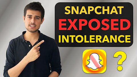 Snapchat Exposed Intolerant Indians & Andh Bhakts | Sonu Nigam | By Dhruv Rathee