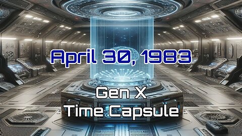 April 30th 1983 Gen X Time Capsule
