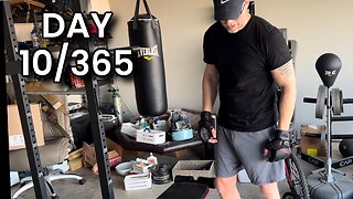 My journey to workout for a YEAR straight | Day 10/365