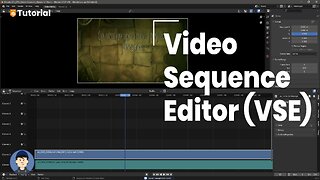 [Beginner] How to use the Video Sequence Editor in Blender [3.1]