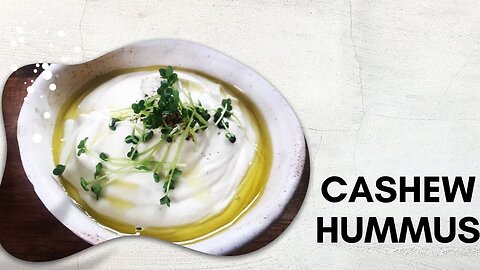 Discover the Irresistible Creaminess of Cashew Hummus: A Nutritional Delight!