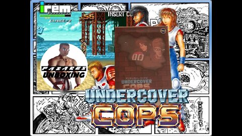 Fazares Unboxing - UNDERCOVER COPS (2021) COLLECTOR'S EDITION SNES RETRO-BIT (ITA)