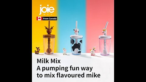 oie Milk Mix Straw Cup Mixing Cup Children’s Milk Cup
