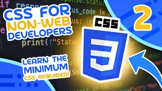 CSS For Non-Web Developers - Tutorial - Part 2