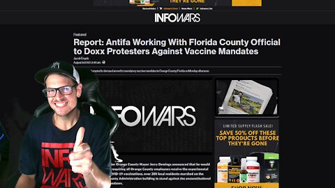 Antifa Working With Florida County Official to Doxx Protesters Against Vaccine Mandates