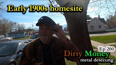 Metal detecting an early 1900s home site. | Ep 200 #metaldetecting #treasurehunting #minelab