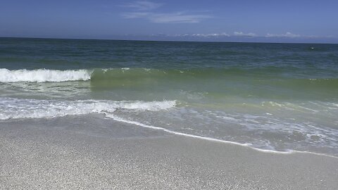 Wave ASMR on Big Marco Island PT 2 (Widescreen) #Waves #ASMR #GulfOfMexico #MarcoIsland #4K #Beach