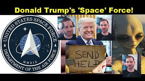 TheSaltyCracker: Bring On Donald Trumps 'Space Force' Aliens Psyop! ReeEEeE Stream [11.06.2023]
