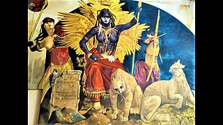QUEEN CALIFIA THE BLACK AMAZONIAN QUEEN OF THE ISLAND OF CALIFORNIA WHO COMMANDED GRIFFINS*
