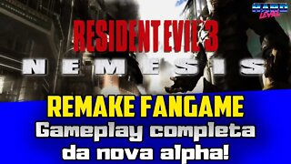Resident Evil 3 Remake Fangame - Gameplay COMPLETA da nova Alpha! Baixe grátis agora!