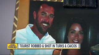 American tourist robbed, shot in Turks and Caicos is medically evacuated to US