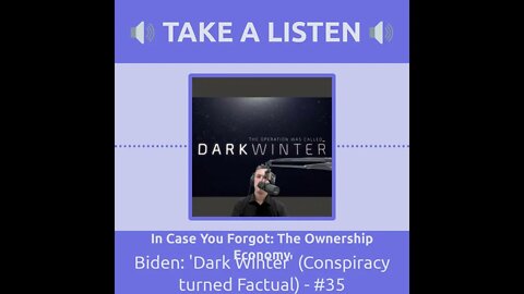 Biden: Operation ‘Dark Winter’