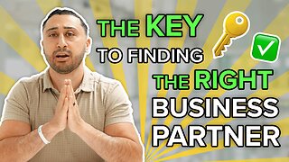 They Key to Finding the Right Business Partner