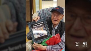 Burt Jolley celebrates 100th birthday