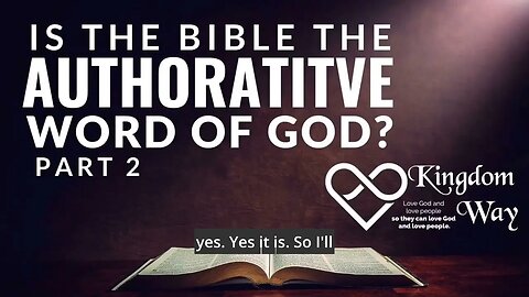 Authority of God's word