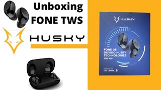 Unboxing e Primeiras Impressões Fone TWS Husky Technologies 100