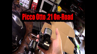 Picco Otto .21 On Road Nitro Engine with DLC coated crankshaft Ceramic bearing for my BMT 984