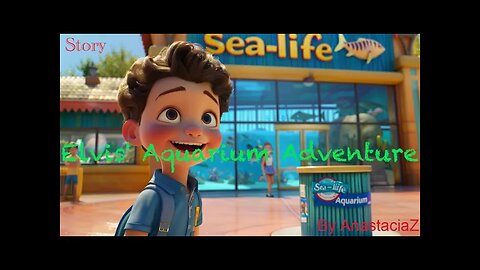 Bedtime stories for Children, visit the Aquarium "Elvis' Aquarium Adventure" (story 17)