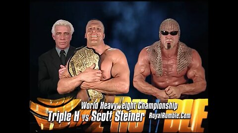 Triple H vs Scott Steiner - Royal Rumble 2003 (Full Match)