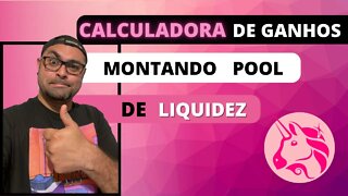 UNISWAP V3 CALCULADORA - Fornecendo Liquidez e Calculando Retornos