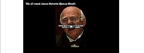 We all need Jesus #shorts #jesus #truth.