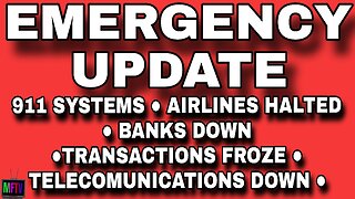 MASSIVE BLACKOUT | Banks, Airlines, Communications Affected | CrowdStrike