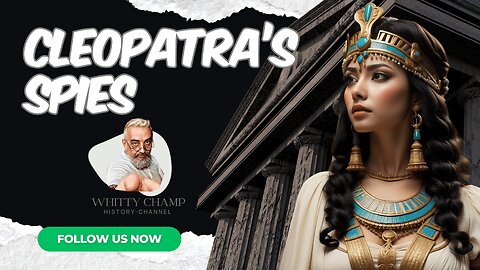 🔍 Cleopatra's Espionage: Queen of Deception 👑 #AncientEgypt #Espionage" #history #historymystery