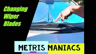 Front Wiper Blade Change on Mercedes Metris Van - How to change wipers