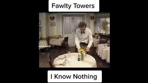 Fawlty Towers I Know Nothing Part 3 😂 #FawltyTowers #Classic #British #Comedy