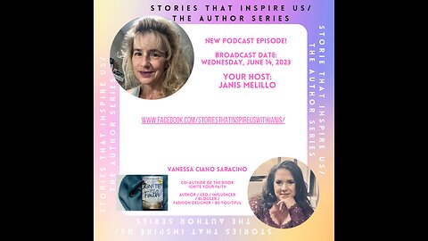 Stories That Inspire Us / The Author Series with Vanessa Ciano Saracino 06.14.23
