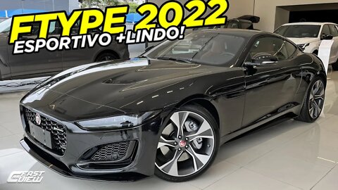 NOVO JAGUAR F-TYPE R DYNAMIC 2022 ESPORTIVO MAIS BONITO QUE VOCÊ PODE TER!