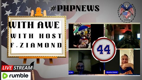 WITH AWE -Ep44 Good vs.Evil with host Fitz , Brooklyn Patriot, and Bensonhurst kid