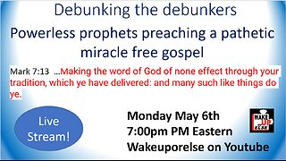 Powerless Prophets Preaching a Miracle Free Gospel