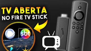 Como ASSISTIR TV ABERTA no FIRE TV STICK da AMAZON