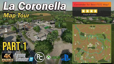 La Coronella Part 1| Map Review | Farming Simulator 22