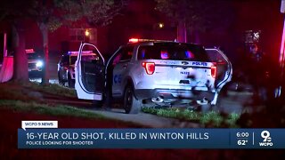 16-year-old shot and killed in Winton Hills