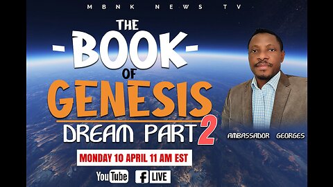 The Book of genesis Lesson 13 Part two Dream