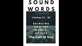 Sound Words, The Call of God