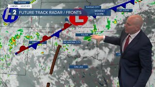 Storm Chances To Start The Week