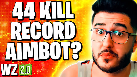 44KILL WORLD RECORD WITH AIMBOT IN WARZONE 2! (MUTEX)