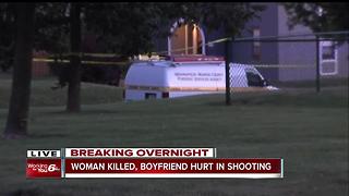 Woman killed, boyfriend hurt in shooting