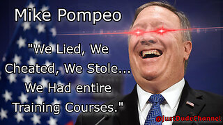 Mike Pompeo: I Was The CIA Director, We Lied, We Cheated, We Stole...