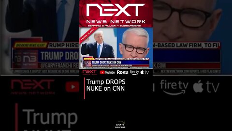 Trump DROPS NUKE on CNN #shorts