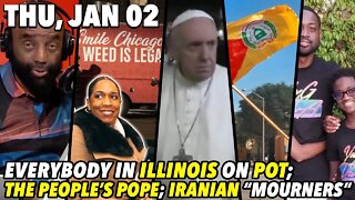 Thu, Jan 2: Pope Francis: The People's Pope ... But Don't Touch Him!