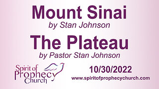 Mr. Sinai / The Plateau 10/30/2022