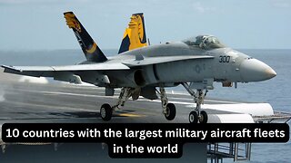 10 countries with the largest military aircraft in the world
