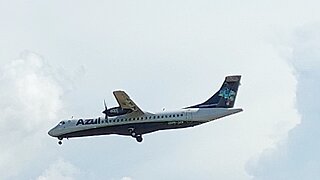 ATR72-600 PR-AKN vindo de Porto Trombetas para Manaus