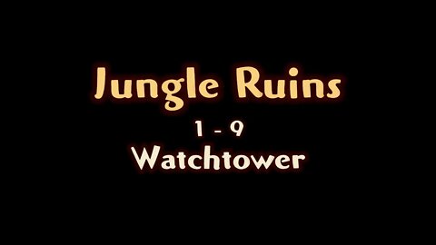 Frogger and the Rumbling Ruins-Jungle Ruins 1-9 Watchtower