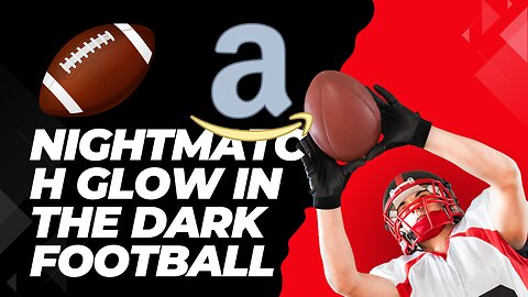 NIGHTMATCH Glow in The Dark Football